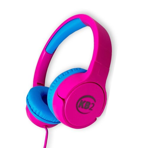Contixo - KB2 Premium Kids Headphones, Pink-Front_Standard 