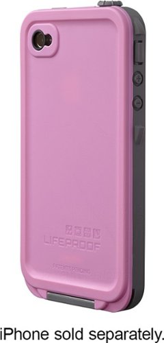  LifeProof - Case for Apple® iPhone® 4 and 4S - Pink