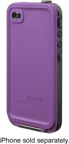  LifeProof - Case for Apple® iPhone® 4 and 4S - Purple