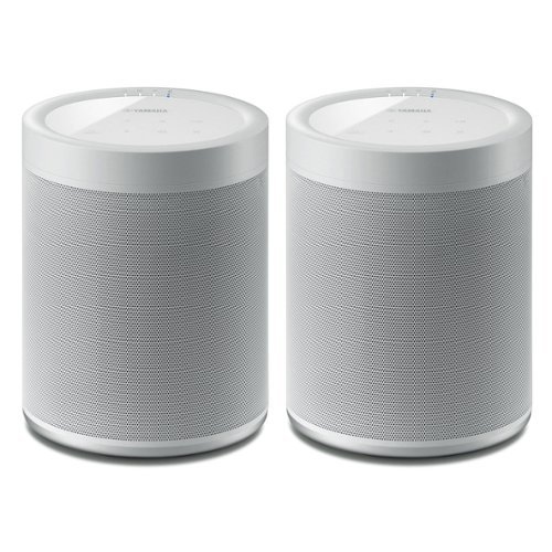 Yamaha - WX-021BL MusicCast 20 Wireless Speakers - Pair - White-Front_Standard 