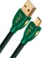 AudioQuest - 2.5' USB A-to-Mini USB Cable - Black/Green-Front_Standard