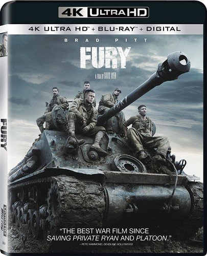  Fury [4K Ultra HD Blu-ray/Blu-ray] [2014]