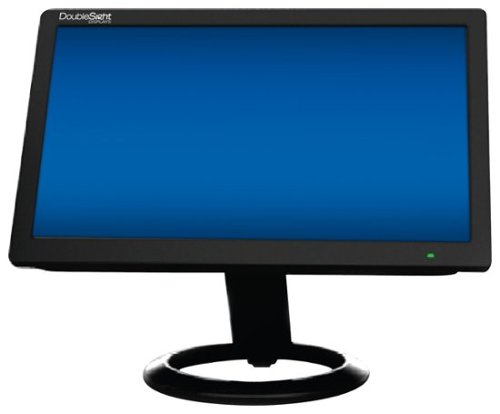DoubleSight - 10.1" LCD HD Monitor (USB 2.0) - Black