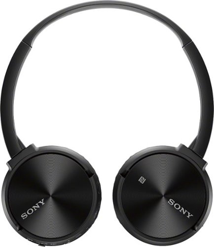  Sony - Wireless On-Ear Stereo Headphones - Black