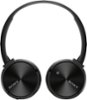 Sony - Wireless On-Ear Stereo Headphones - Black-Front_Standard