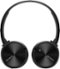 Sony - Wireless On-Ear Stereo Headphones - Black-Front_Standard
