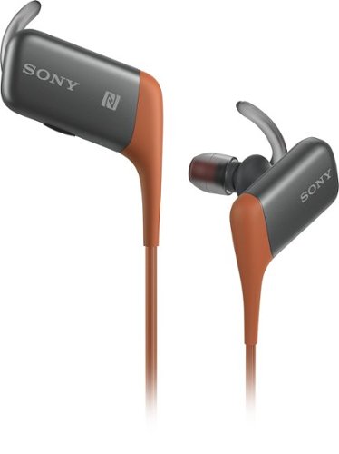  Sony - Wireless Earbud Headphones - Orange