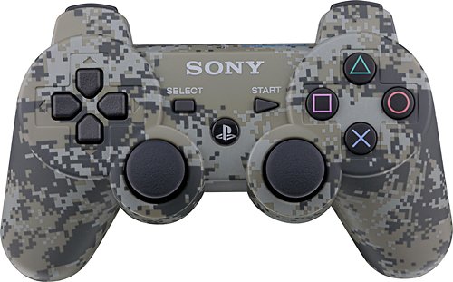  Sony - DualShock 3 Wireless Controller for PlayStation 3 - Urban Camouflage