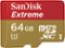 SanDisk - Extreme 64GB microSDXC Class 10 UHS-1 Memory Card-Front_Standard