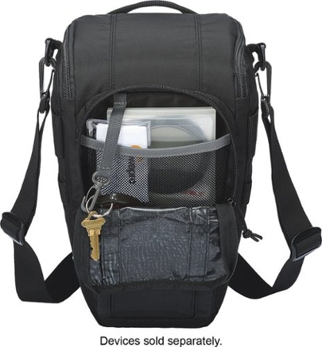Lowepro Toploader Zoom 55 AW II Camera Bag - Black GLOBAL SHIPPING