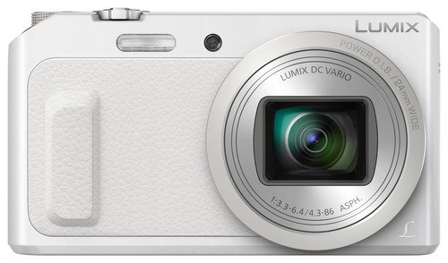  Panasonic - LUMIX DMC-ZS45 16.1-Megapixel Digital Camera - White
