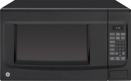  GE - 1.4 Cu. Ft. Mid-Size Microwave - Black