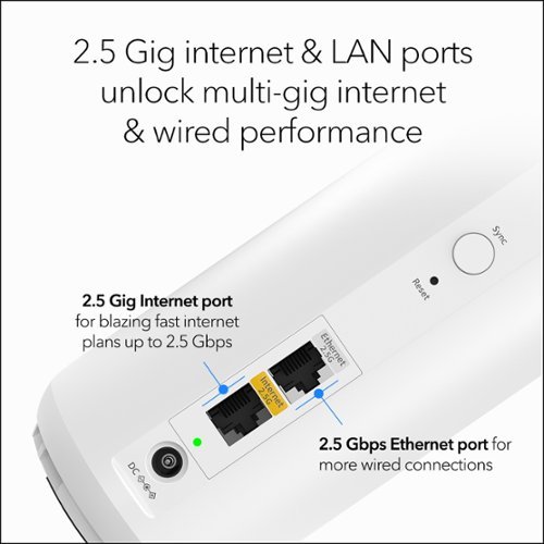 NETGEAR Orbi 370 Series BE5000 Dual-Band Mesh Wi-Fi 7 System (3-pack) - White SHOP ONLINE