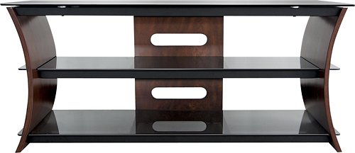  Bell'O - A/V Console Table for Flat-Panel TVs Up to 60&quot; - Brown
