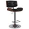 Simpli Home - Holland Adjustable Bar Stool - Black-Front_Standard