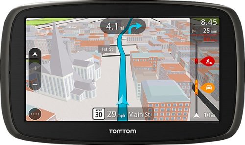  TomTom - GO 60 S 6&quot; GPS with Lifetime Map and Traffic Updates - Black