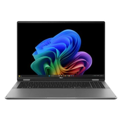 ASUS - Refurbished Excellent - Vivobook Flip Copilot+ 16" 3K OLED Intel Core Ultra 7 258V 2.2 GHz up to 4.8 GHz 32GB RAM 1TB SSD Windows 11 Home - Gray-Front_Standard 