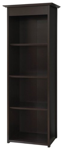  Comfort Products Inc. - Coublo 3-Shelf Bookcase - Mocha Brown
