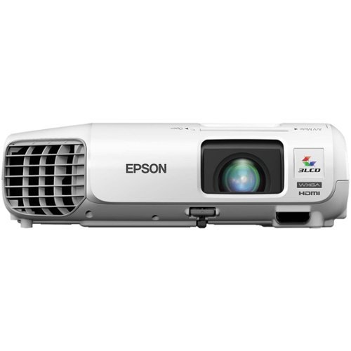  Epson - PowerLite 720p 3LCD Projector - White