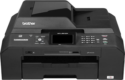  Brother - Professional Series Network-Ready Wireless All-in-One Printer - Black
