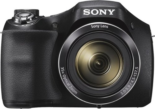 Sony – DSC-H300 20.1-Megapixel Digital Camera – Black