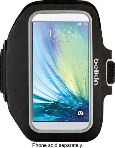  Belkin - Sportfit Armband Case for Samsung Galaxy S6 Cell Phones - Black