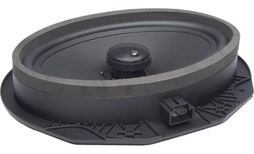 Powerbass OE Series 6x9in. 2-Way Coaxial OEM Replacement Speaker with Injection-Molded Polypropylene Woofer Cone - black WORLDWIDE DELIVERY
