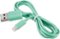 Insignia™ - 3' Lightning-to-USB Type A Charge-and-Sync Cable - Sea Green-Front_Standard