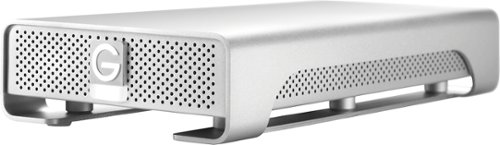  G-DRIVE - Gen 6 3TB External USB 3.0/eSATA/FireWire Hard Drive - Silver