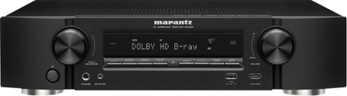  Marantz - 700W 7.1-Ch. 4K Ultra HD and 3D Pass-Through A/V Home Theater Receiver - Black