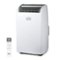 Black+Decker - Portable Air Conditioner, 12,000 BTU (8,150 BTU SACC) for Rooms Up To 550 Sq. Ft., BPT08WTB - White-Front_Standard
