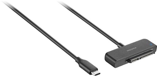 Insignia™ SATA to USB-C Adapter for 2.5” SATA Drives - Black SHOP ONLINE