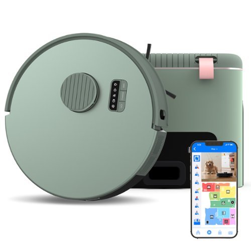 bObsweep - Bio Auto-Empty Robot Vacuum & Mop with 100-Day Dock, Activate Charcoal Odor Filtration, Made of Bio-Plastic - Ravine
