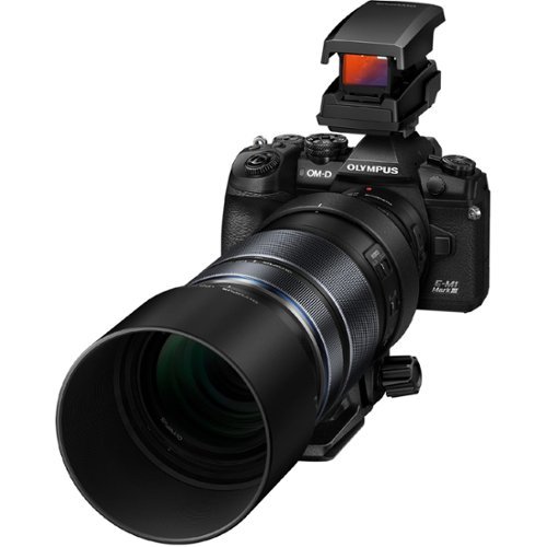 Olympus M.ZUIKO DIGITAL 100-400 mm f/5-22 Telephoto Macro Zoom Lens - Black SHOP ONLINE