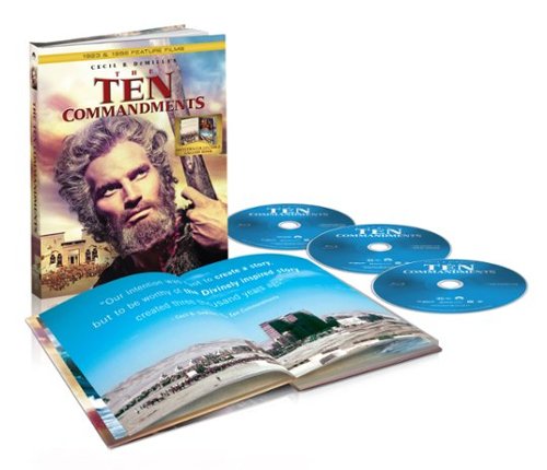 

The Ten Commandments (1923 and 1956) [Blu-ray] [3 Discs]