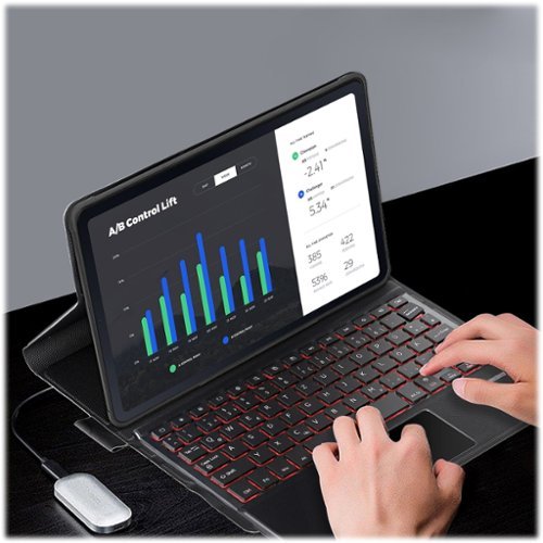 SaharaCase Keyboard Case for Amazon Fire Max 11 (2023) - Black SHOP ONLINE