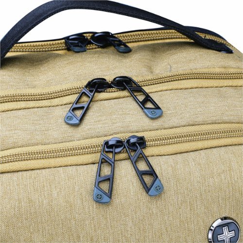 Swissdigital Design BERG L TSA-Friendly Backpack With USB Charging Port RFID Protection and Fits Up to 16″ Laptop - Dark Khaki BUY IN DUBAI