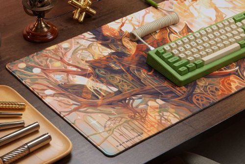DROP The Lord of the Rings Lothlórien Gaming Mouse Pad Extended XL - Orange WORLDWIDE DELIVERY