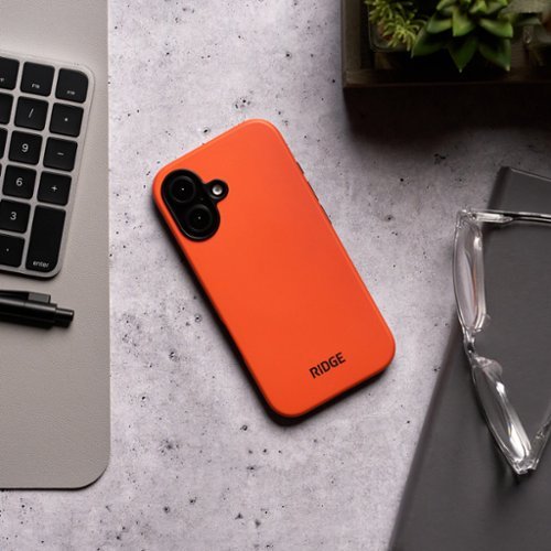 The Ridge Wallet Everyday Phone Case - IPhone 16 - Basecamp Orange - Basecamp Orange BUY ONLINE