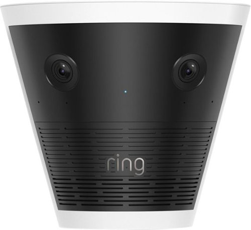 Ring - Elite 140 — Two Retinal 4K Cameras, 140° View, Built for Business, Panorama Control, Plug-In and PoE - Black