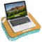 LapGear - Designer Lap Desk (Fits up to 15.6" Laptop) - Aqua Trellis-Front_Standard