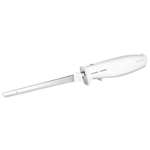  Proctor Silex - Easy Slice Electric Knife - White/Chrome