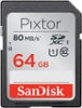 SanDisk - Pixtor 64GB SDXC UHS-I Memory Card-Front_Standard