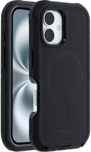 OtterBox Defender Series Pro Hard Shell for MagSafe for Apple iPhone 16 - Black WORLDWIDE DELIVERY