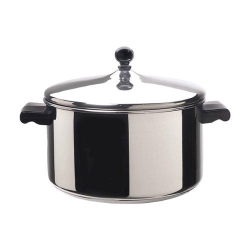 Farberware - Classic 6-Quart Covered Saucepot - Stainless steel-Angle_Standard 
