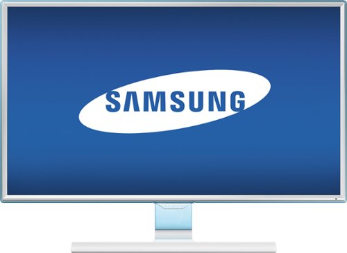  Samsung - 23.6&quot; HD Monitor - Glossy White