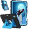 Kitcheniva - Shockproof Kids Friendly Case For iPad A16 11th Gen 11 Inch 2025 And iPad 10th 10.9 Inch Blue - Black-Front_Standard