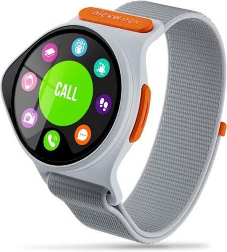 NickWatch GPS Tracking Smartwatch - White