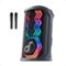 Soundcore - Rave 3S AI Party Speaker with 2 Wireless Microphones, AI Vocal Removal, Portable Bluetooth PA System - Black-Front_Standard