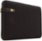 Case Logic - Laptop Sleeve for 17.3" Laptop - Black-Front_Standard